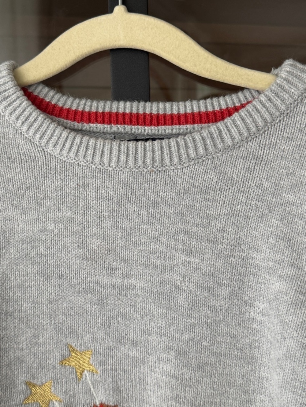 joules dog puppy knit sweater toddler girl dachshund festive cracking stars - Picture 8 of 10